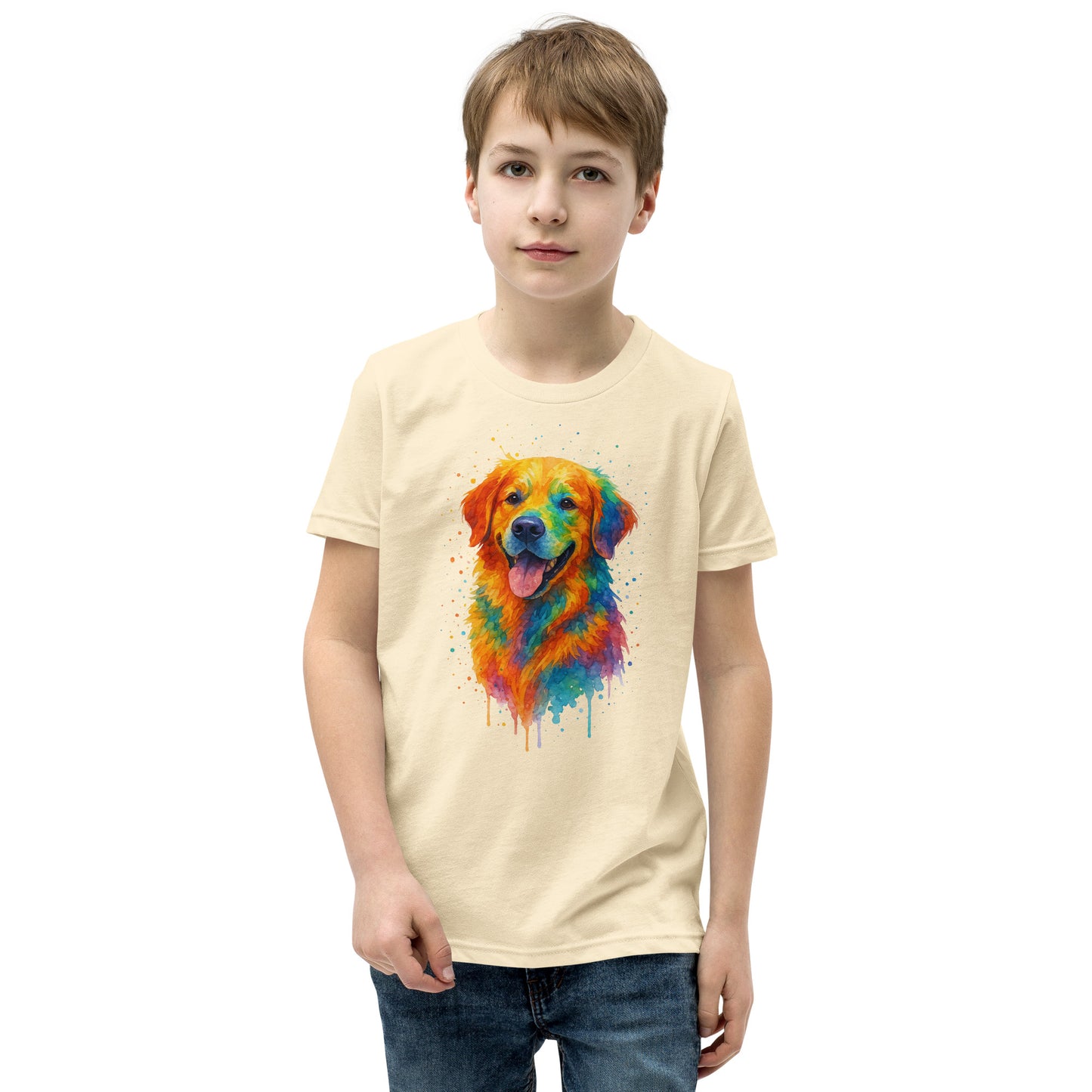 Dog - Youth Short Sleeve T-Shirt - RKM Inspiration  - 20232989