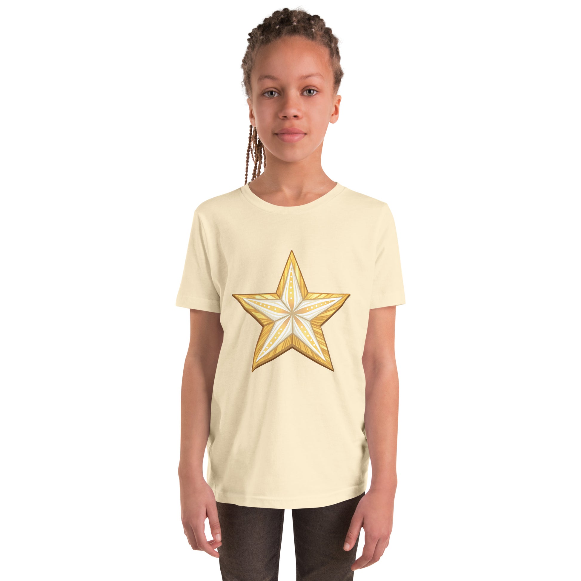 Star - Youth Short Sleeve T-Shirt - RKM Inspiration  - 74592628