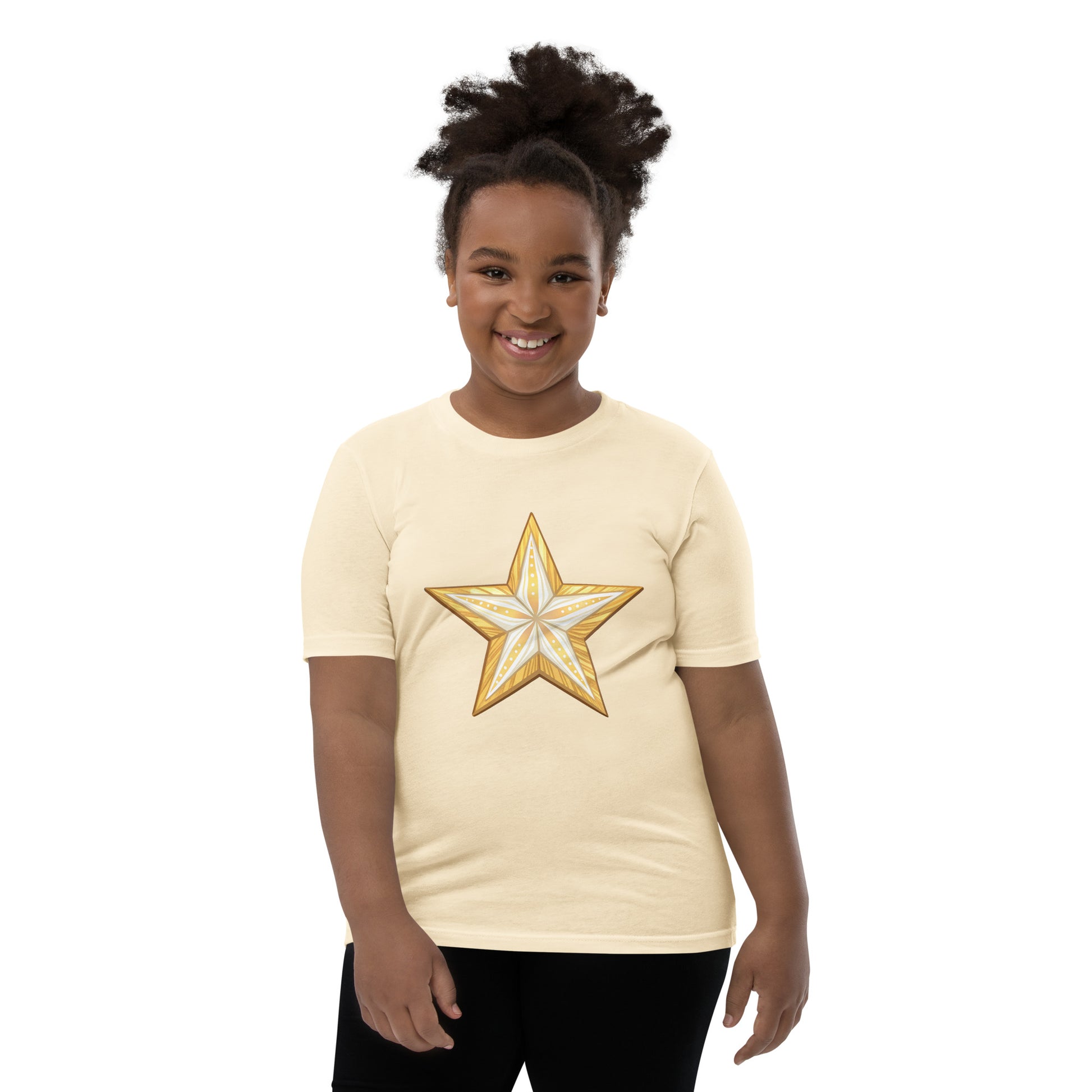 Star - Youth Short Sleeve T-Shirt - RKM Inspiration  - 31021966