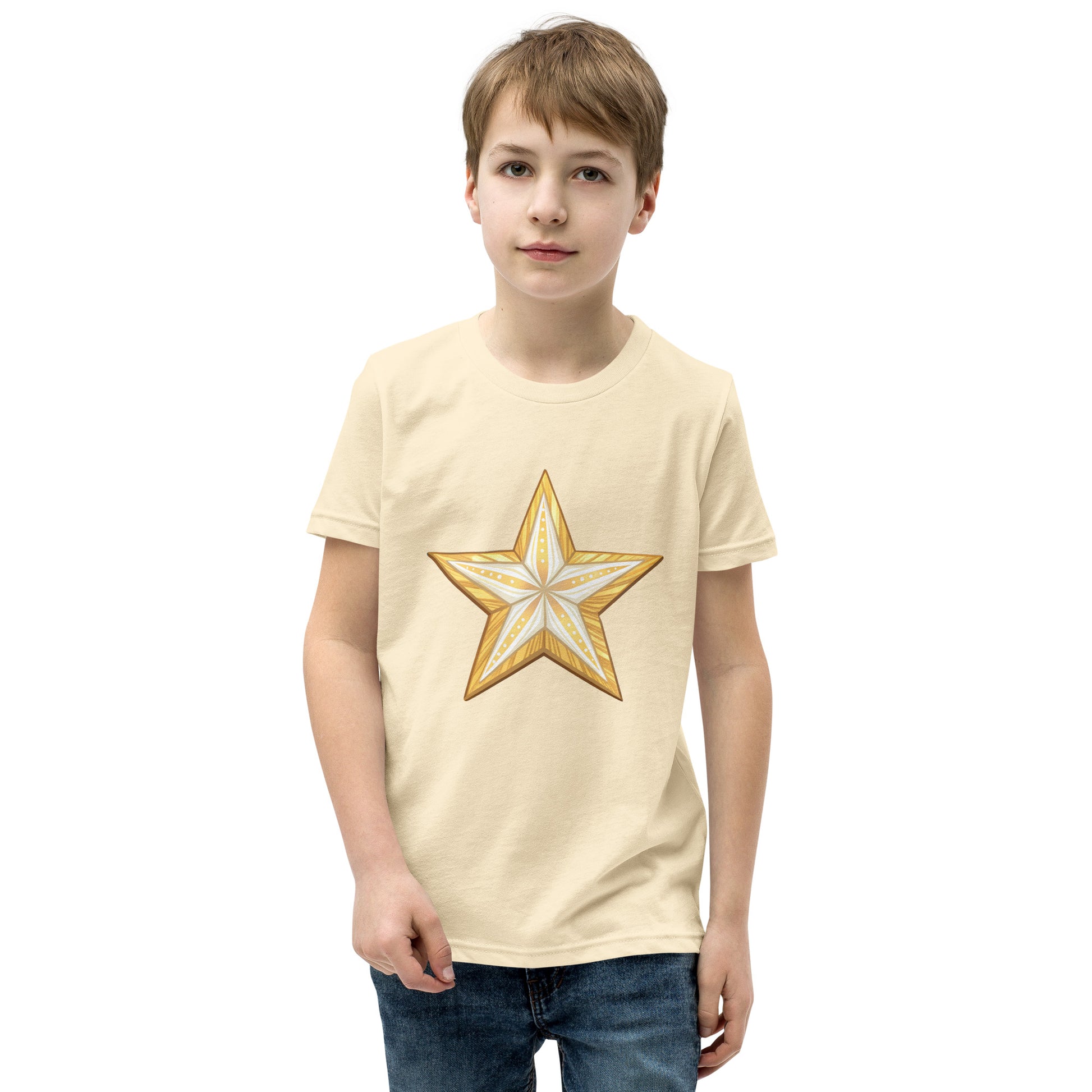 Star - Youth Short Sleeve T-Shirt - RKM Inspiration  - 19694349