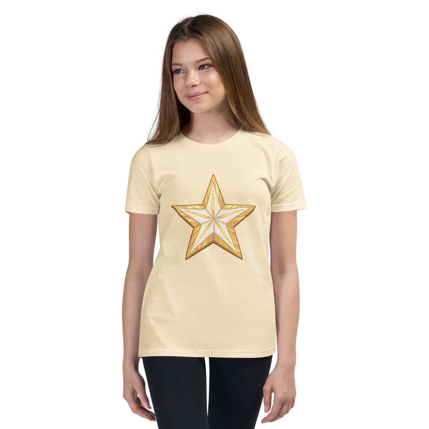 Star - Youth Short Sleeve T-Shirt - RKM Inspiration  - 87996514