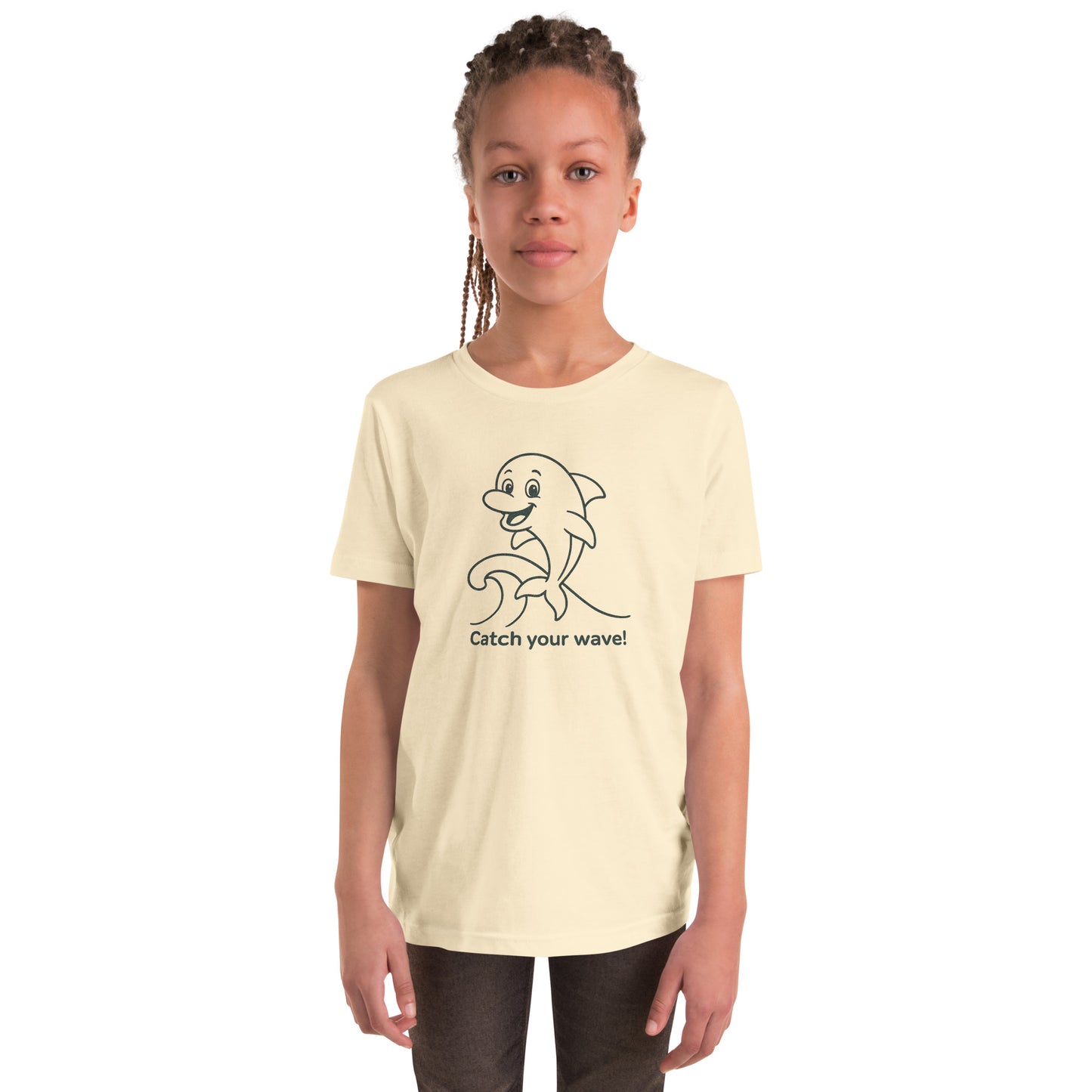 Dolphin - Youth Short Sleeve T-Shirt - RKM Inspiration  - 40187021