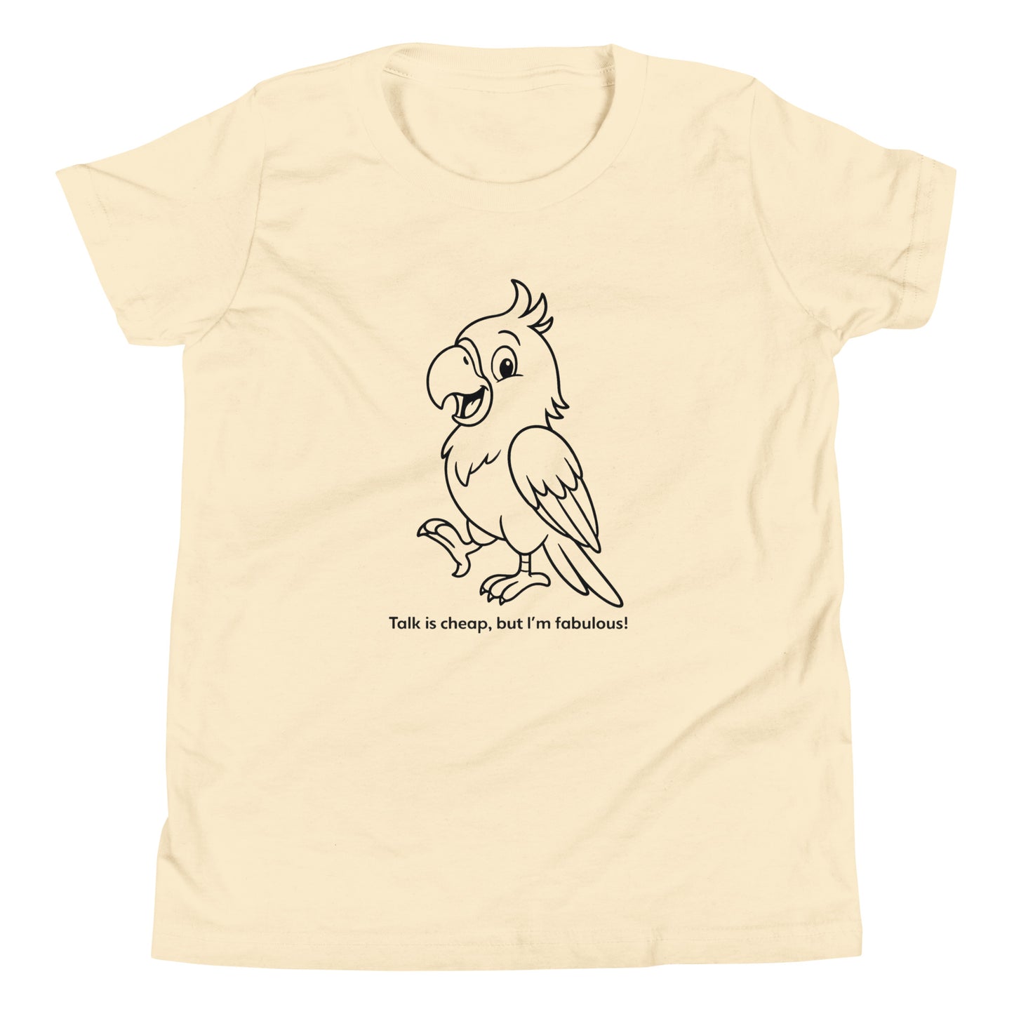 Parrot - Youth Short Sleeve T-Shirt - RKM Inspiration  - 77986852