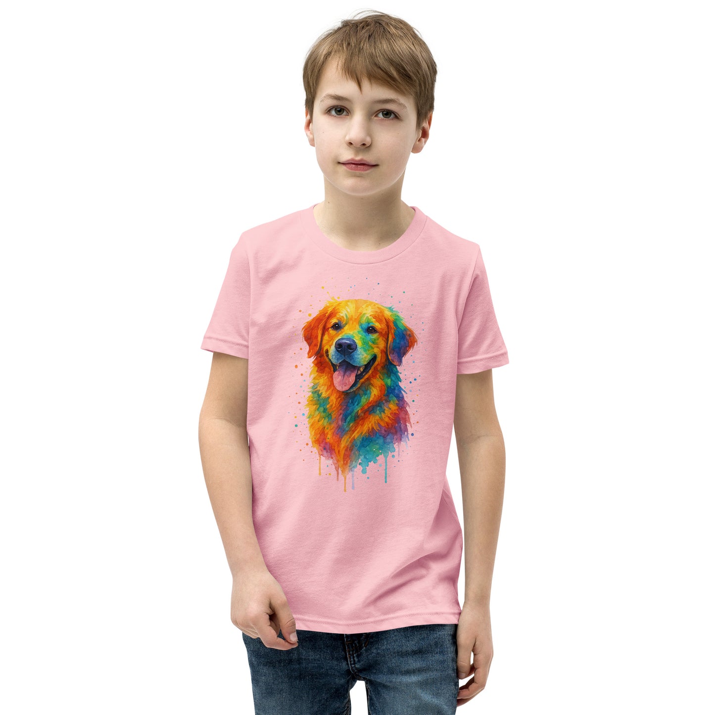 Dog - Youth Short Sleeve T-Shirt - RKM Inspiration  - 50125402