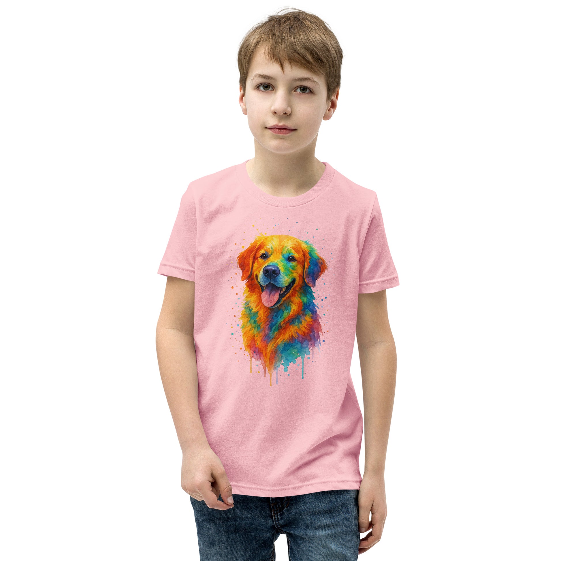 Dog - Youth Short Sleeve T-Shirt - RKM Inspiration  - 50125402
