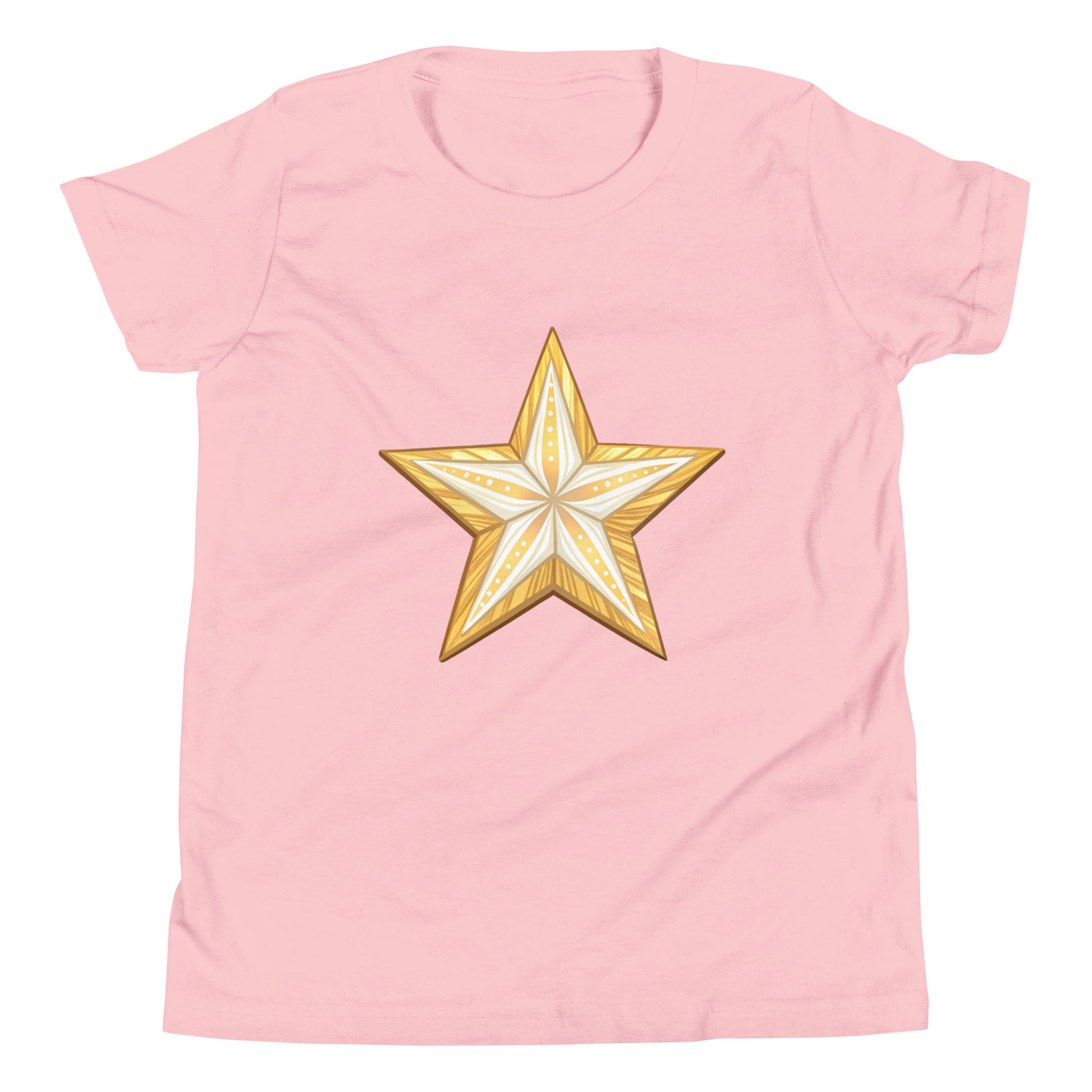 Star - Youth Short Sleeve T-Shirt - RKM Inspiration  - 86592319