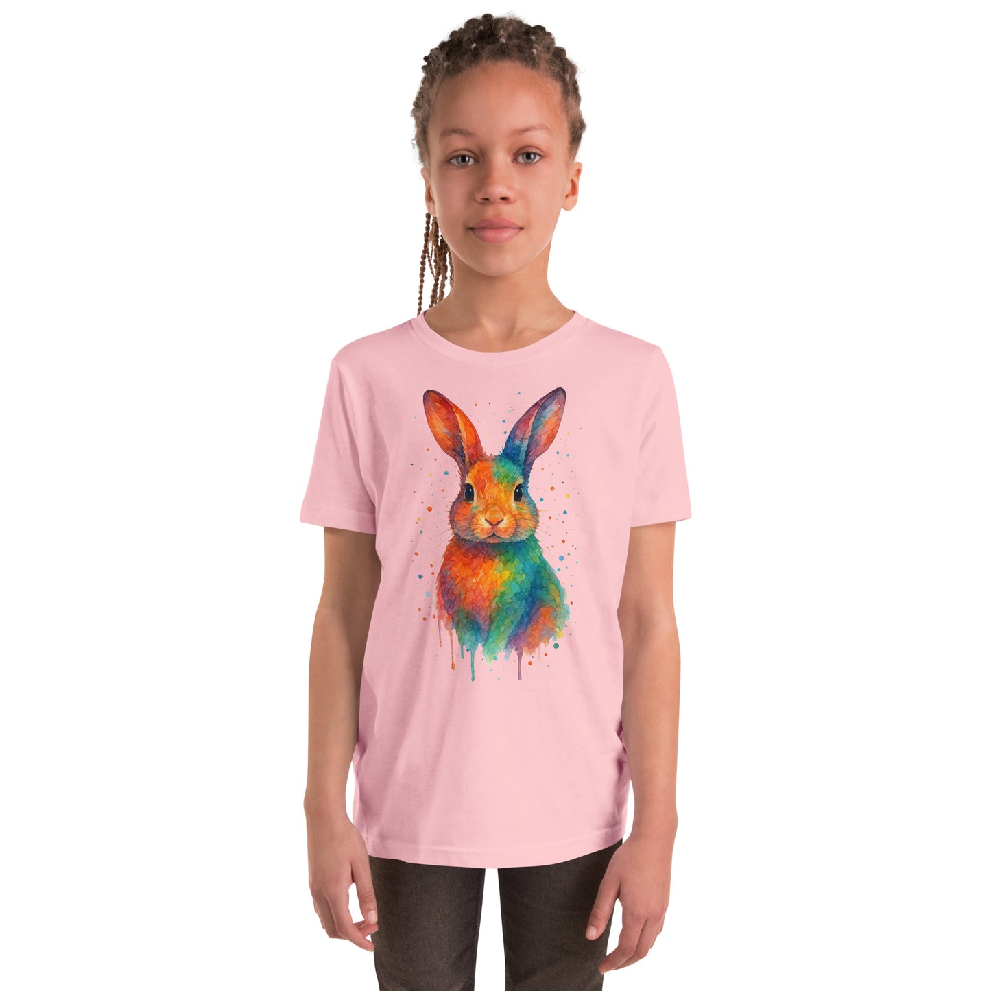 Rabbit - Youth Short Sleeve T-Shirt - RKM Inspiration  - 9153999