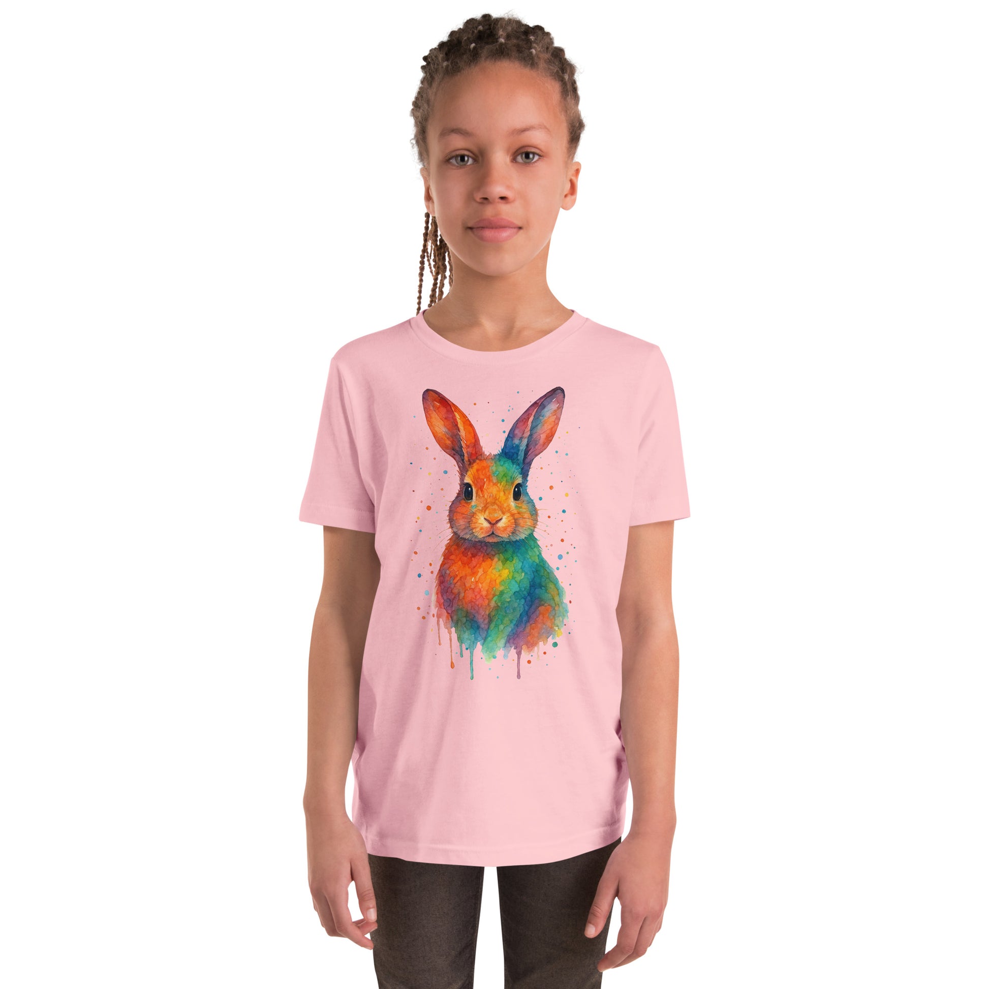 Rabbit - Youth Short Sleeve T-Shirt - RKM Inspiration  - 9153999