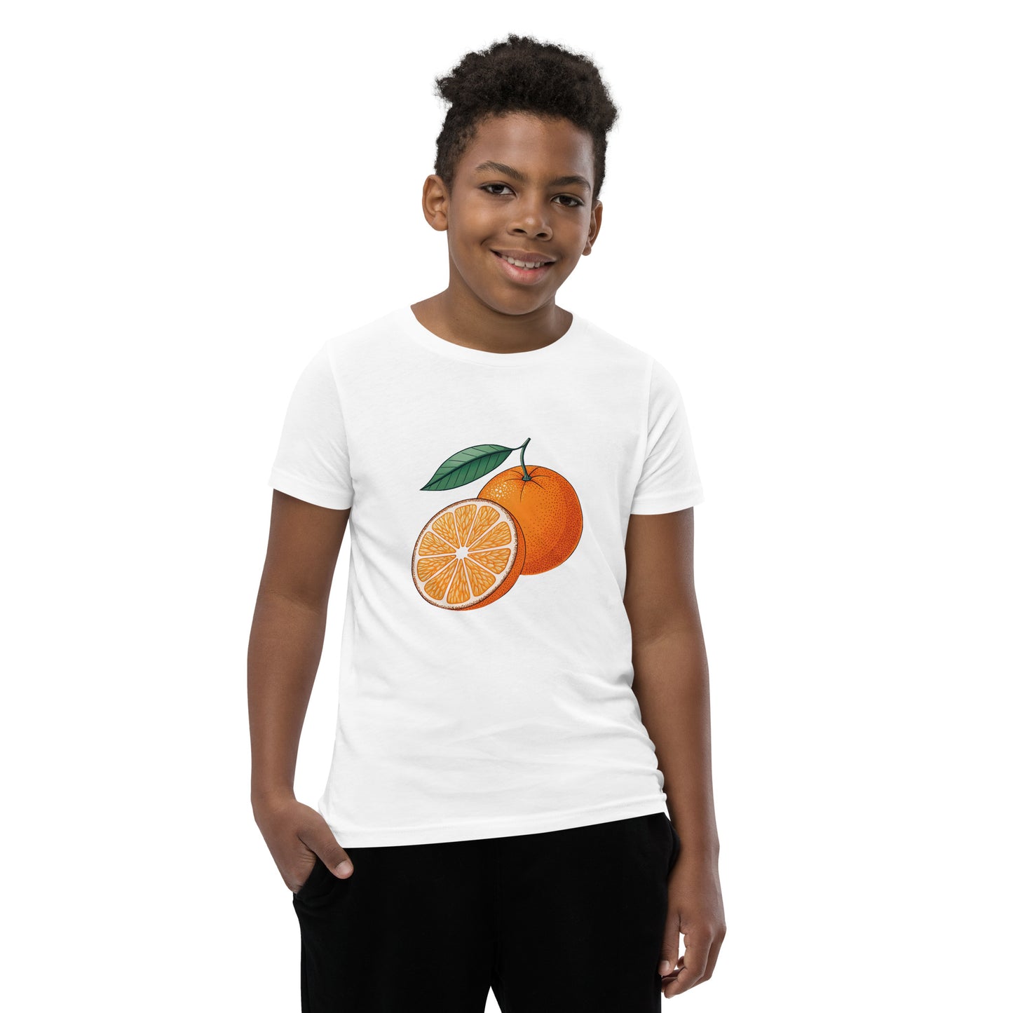Orange - Youth Short Sleeve T-Shirt - RKM Inspiration  - 93393330