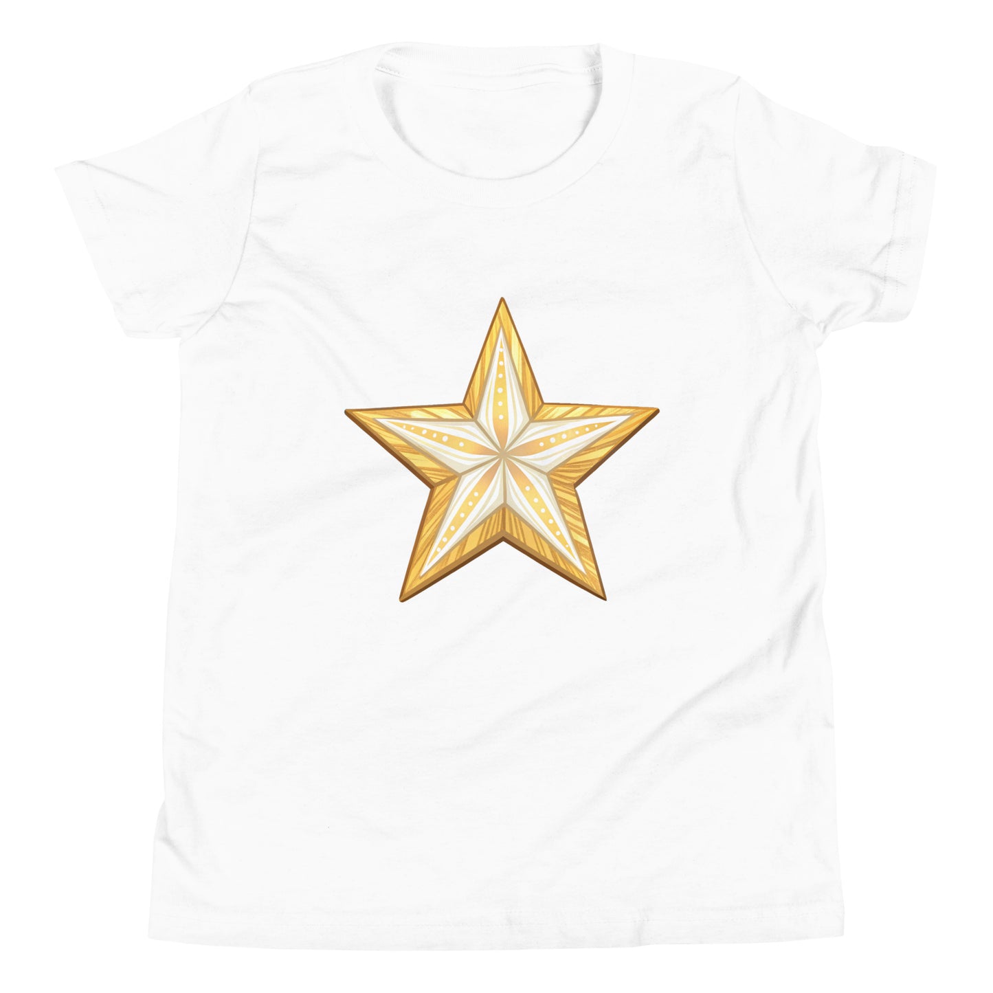 Star - Youth Short Sleeve T-Shirt - RKM Inspiration  - 53319773