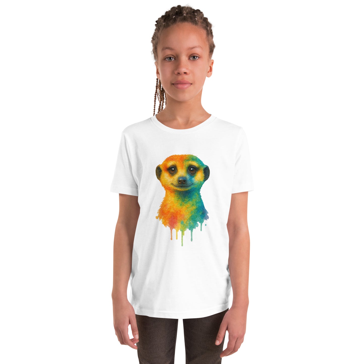 Meerkat - Youth Short Sleeve T-Shirt - RKM Inspiration  - 81331371