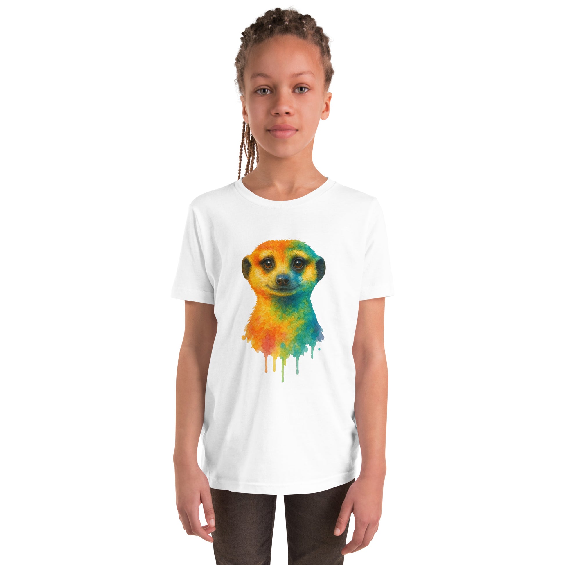 Meerkat - Youth Short Sleeve T-Shirt - RKM Inspiration  - 81331371