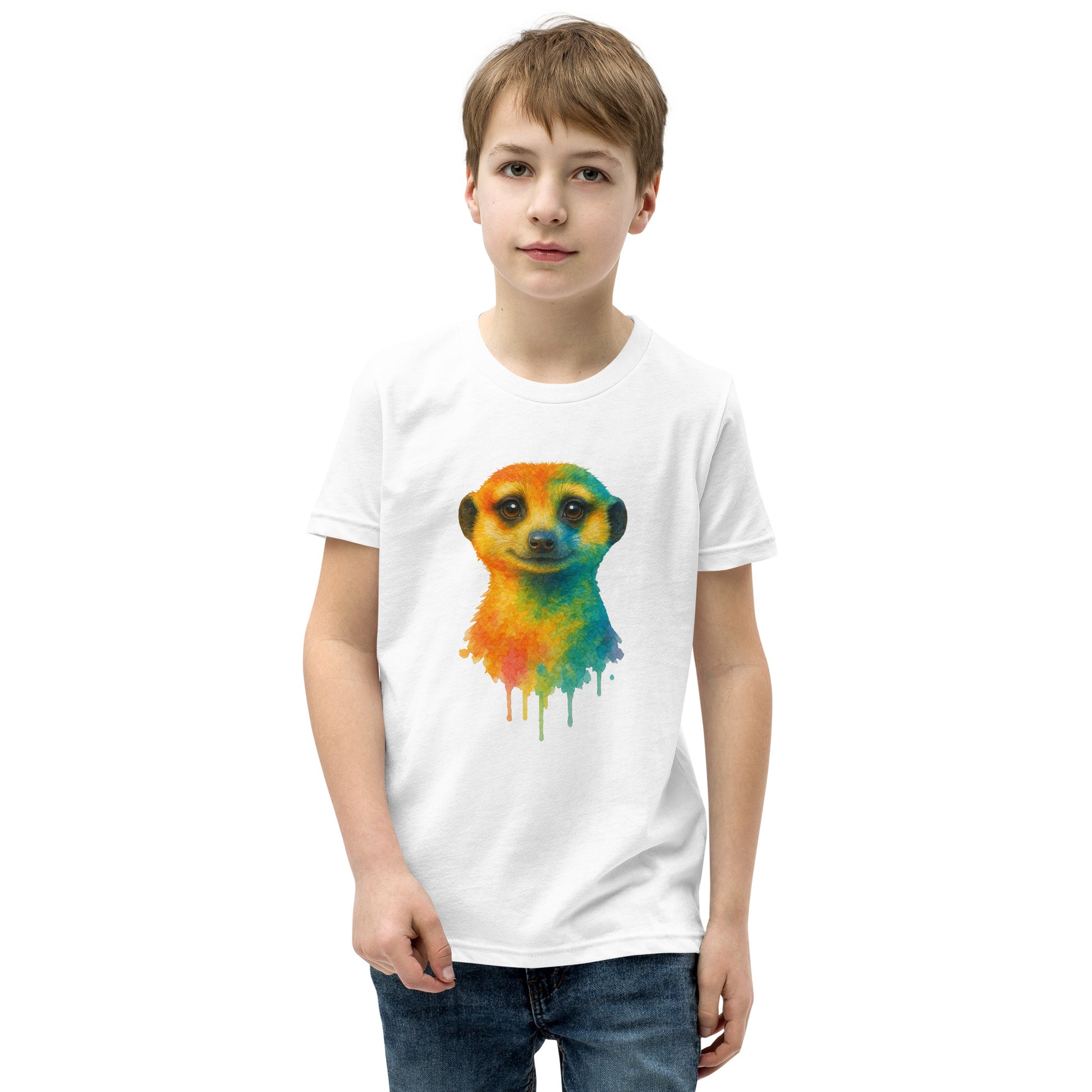 Meerkat - Youth Short Sleeve T-Shirt - RKM Inspiration  - 16484733