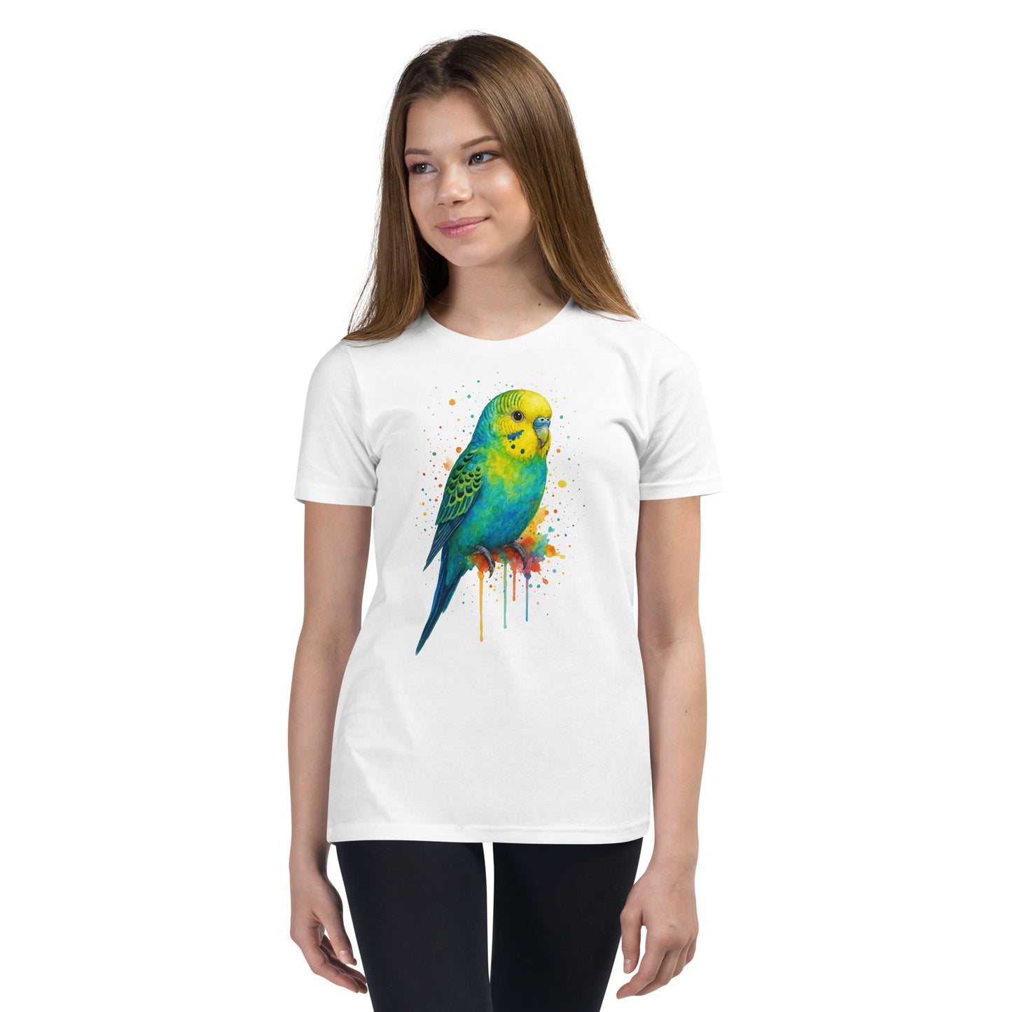 Budgie - Youth Short Sleeve T-Shirt - RKM Inspiration - 52070392
