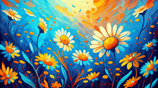 Dreamy Charm of Fields of Golden Whimsy