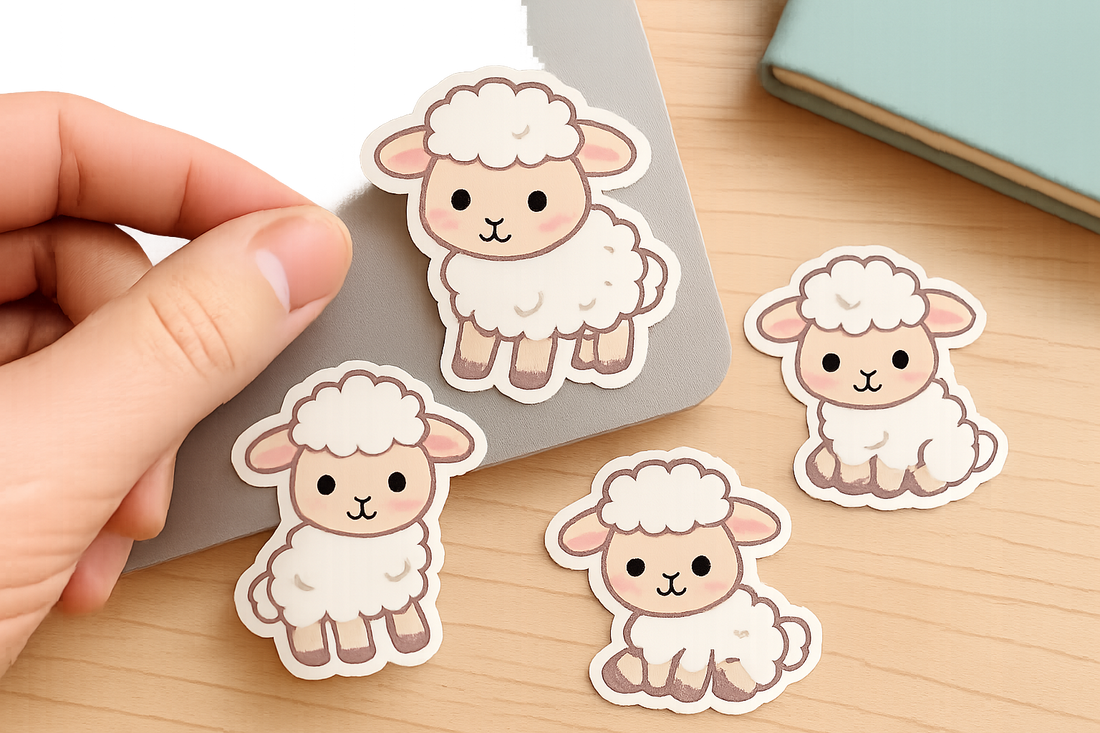 Unexpectedly Adorable: Transform Your World with Lamb Stickers