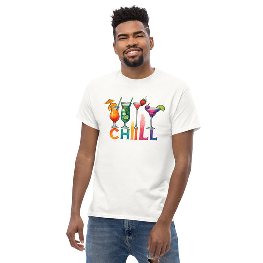 Chill Unisex Classic Tee - Stay Trendy & Comfy in 100% Cotton! - RKM Inspiration  - 54524889