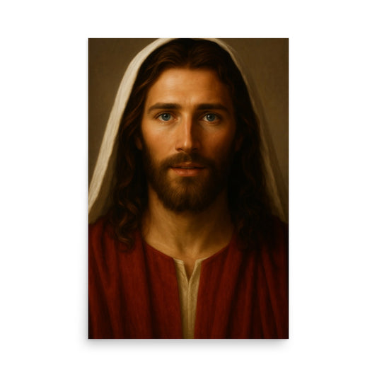 Christ in Red - Wall Art Poster - RKM Inspiration  - 39844296