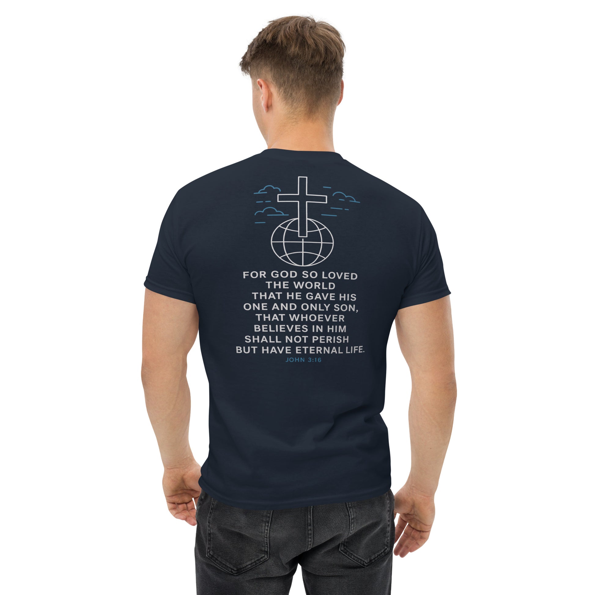Gospel of John 3:16 - Unisex classic tee - RKM Inspiration  - 45795833