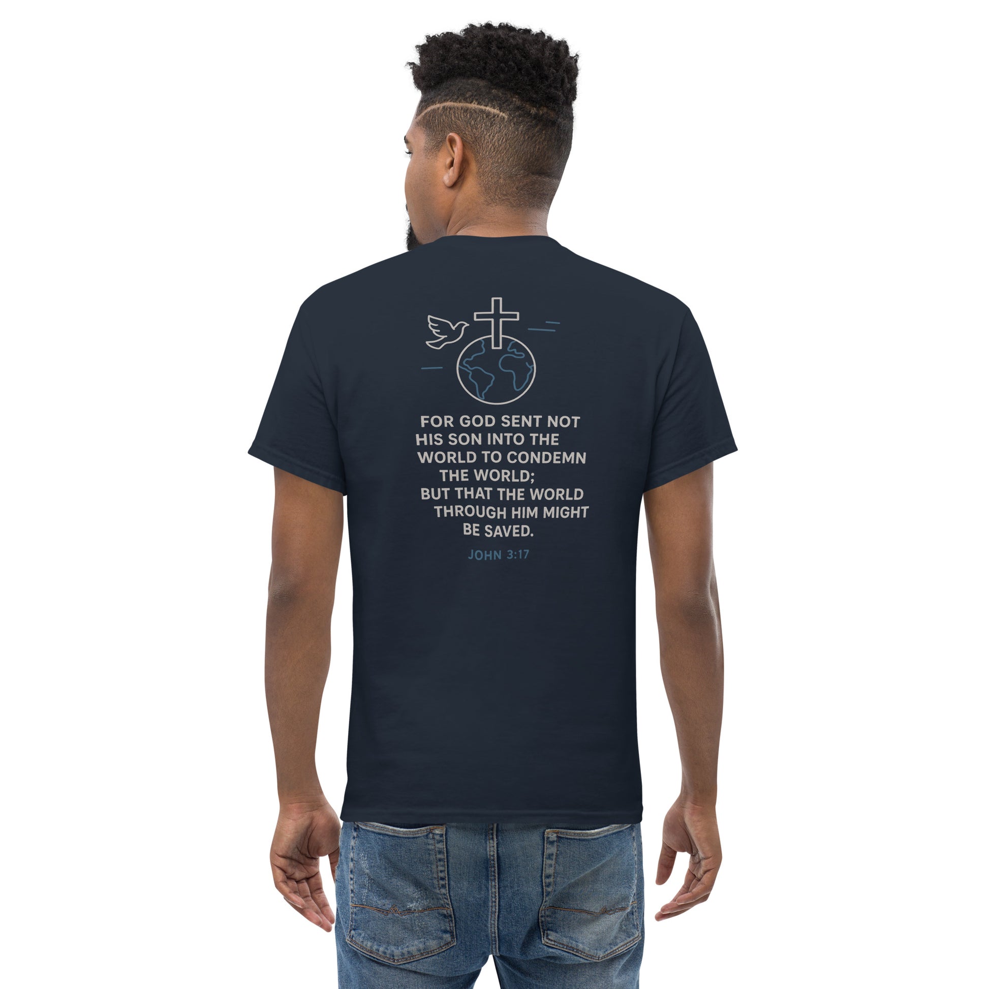 Gospel of John 3:17 - Unisex classic tee - RKM Inspiration  - 38037784