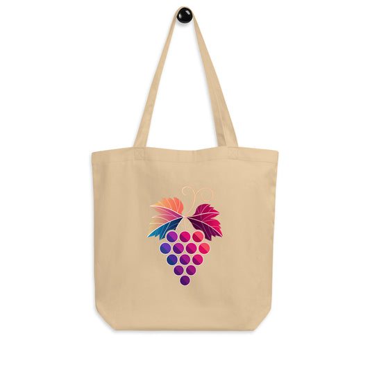 Eco-Friendly Grapes Tote: Organic Cotton Bag Reduces Plastic Waste - RKM Inspiration  - 29413635