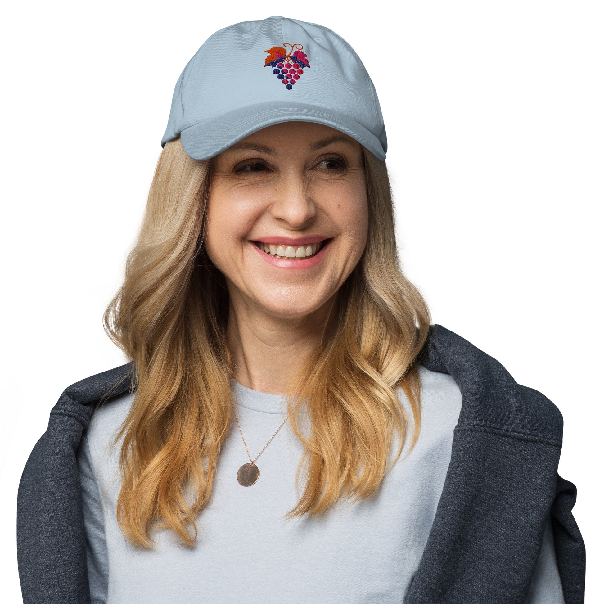 Stylish Grapes Dad Hat - Unisex, Adjustable & Eco-Friendly - RKM Inspiration  - 79743071