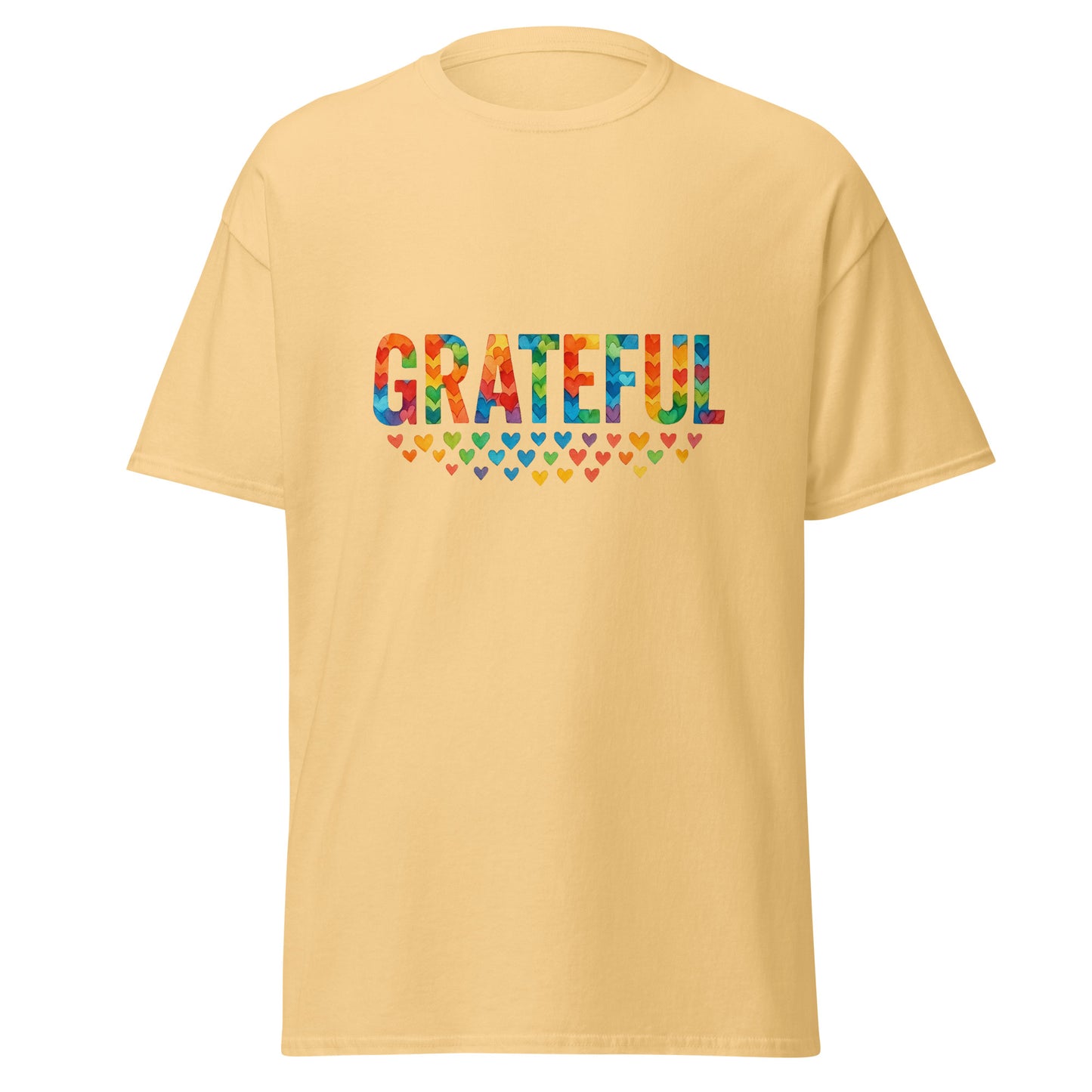 Grateful Unisex Classic Tee - Elevate Your Style with Comfort & Trend - RKM Inspiration  - 16426182
