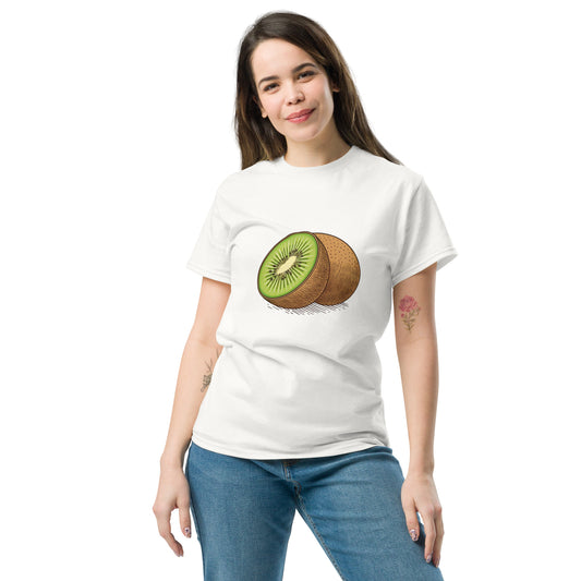 Kiwi Tee: Unisex Classic Cotton Shirt for Trendy Streetwear - RKM Inspiration  - 49774582