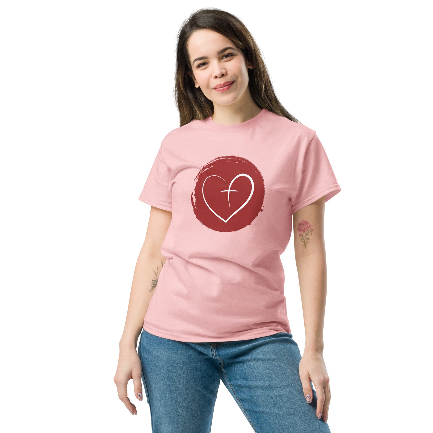 Love Through Christ - Unisex classic tee - RKM Inspiration  - 88036187