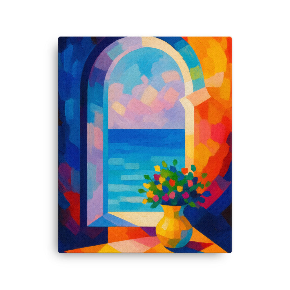 Mediterranean Echoes Canvas Wall Art - RKM Inspiration  - 81718466