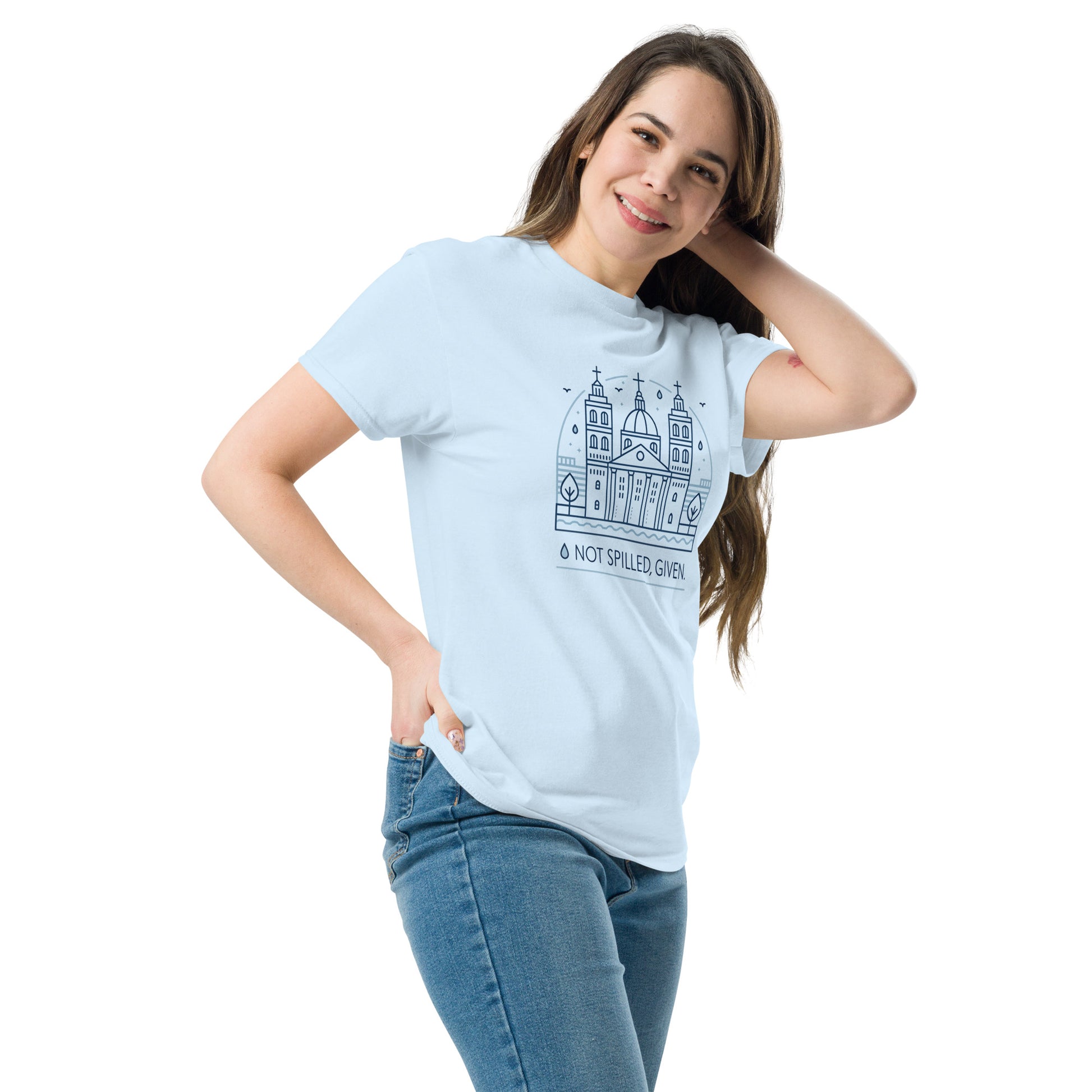 Not Spilled, Given - Unisex classic tee - RKM Inspiration  - 8743958