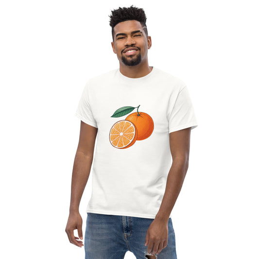 Stylish Orange Unisex Tee - Perfect Layered Look | 100% Cotton - RKM Inspiration  - 25294542