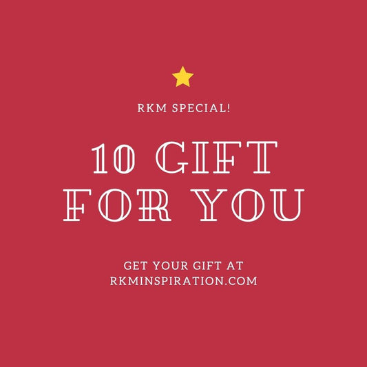 RKM Gift Card: Perfect Gift Choice for Any Occasion, Valid 1 Year! - RKM Inspiration  - 78444880