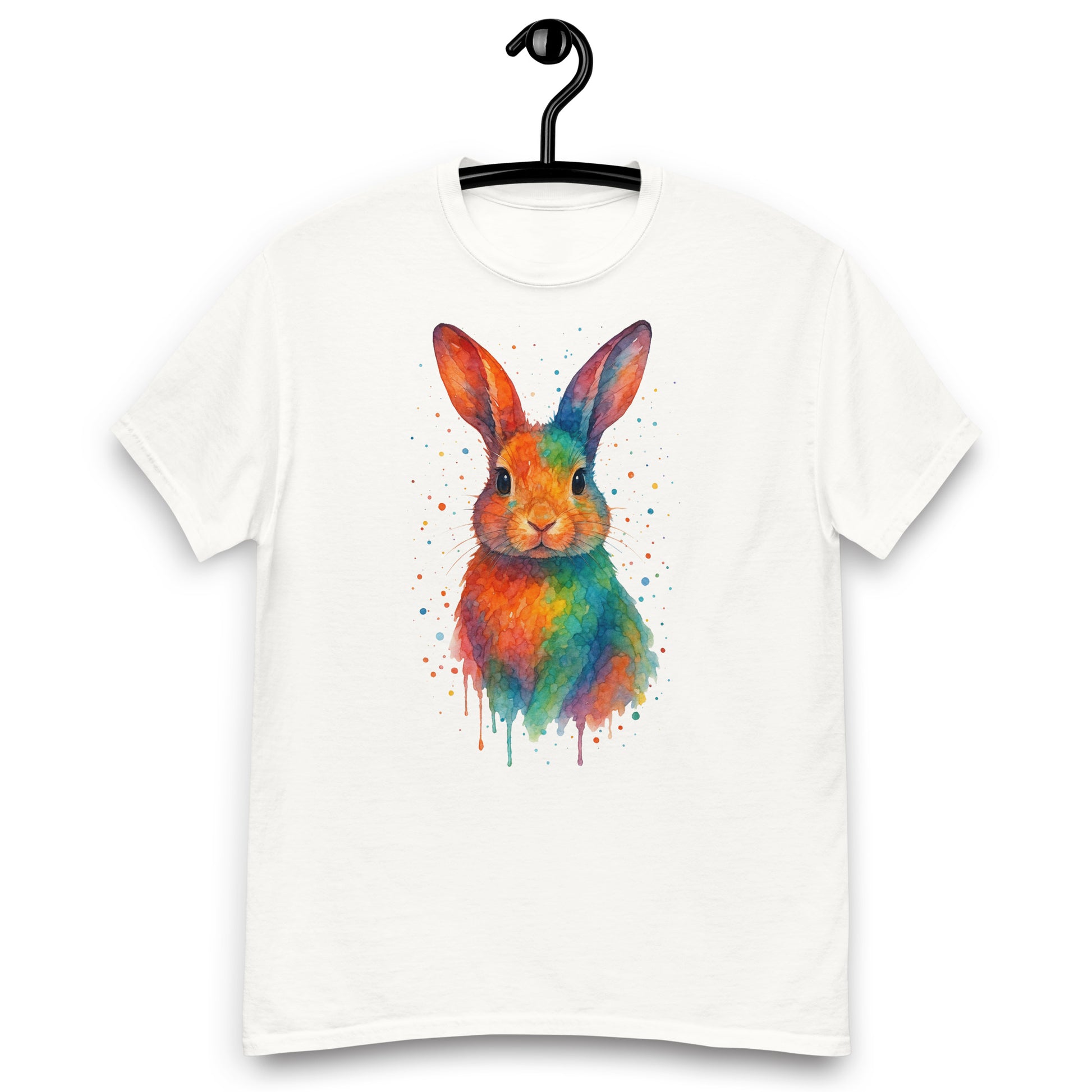 Trendy Rabbit Tee - Unisex Cotton Classic for Streetwear Style - RKM Inspiration  - 95798792