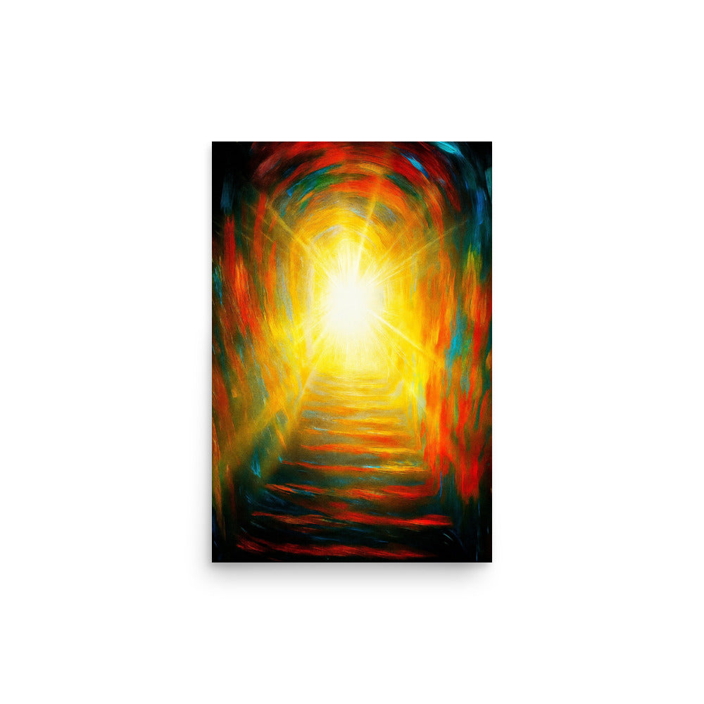Radiance Beyond the Shadows - Wall Art Poster - RKM Inspiration  - 29996724