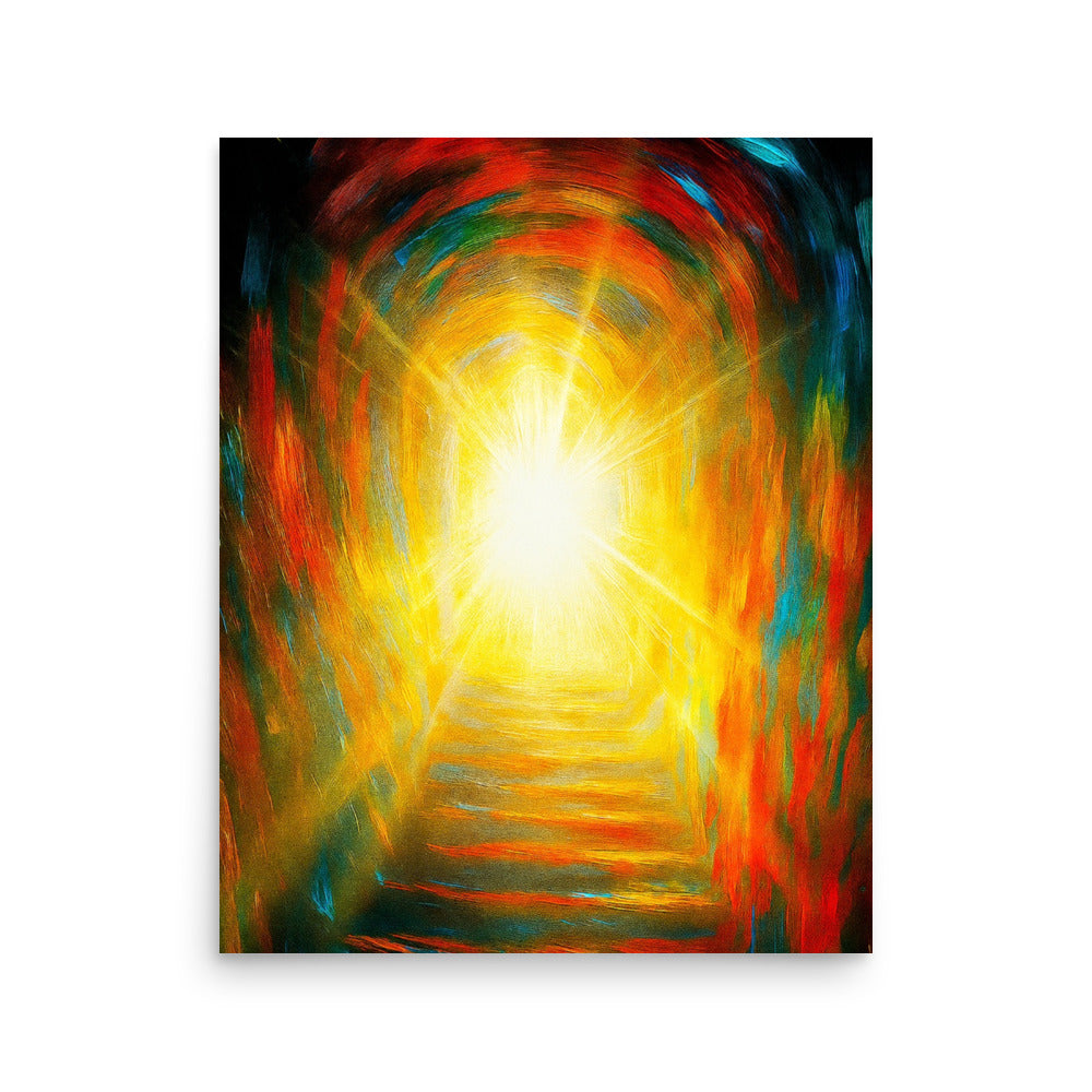 Radiance Beyond the Shadows - Wall Art Poster - RKM Inspiration  - 50214527