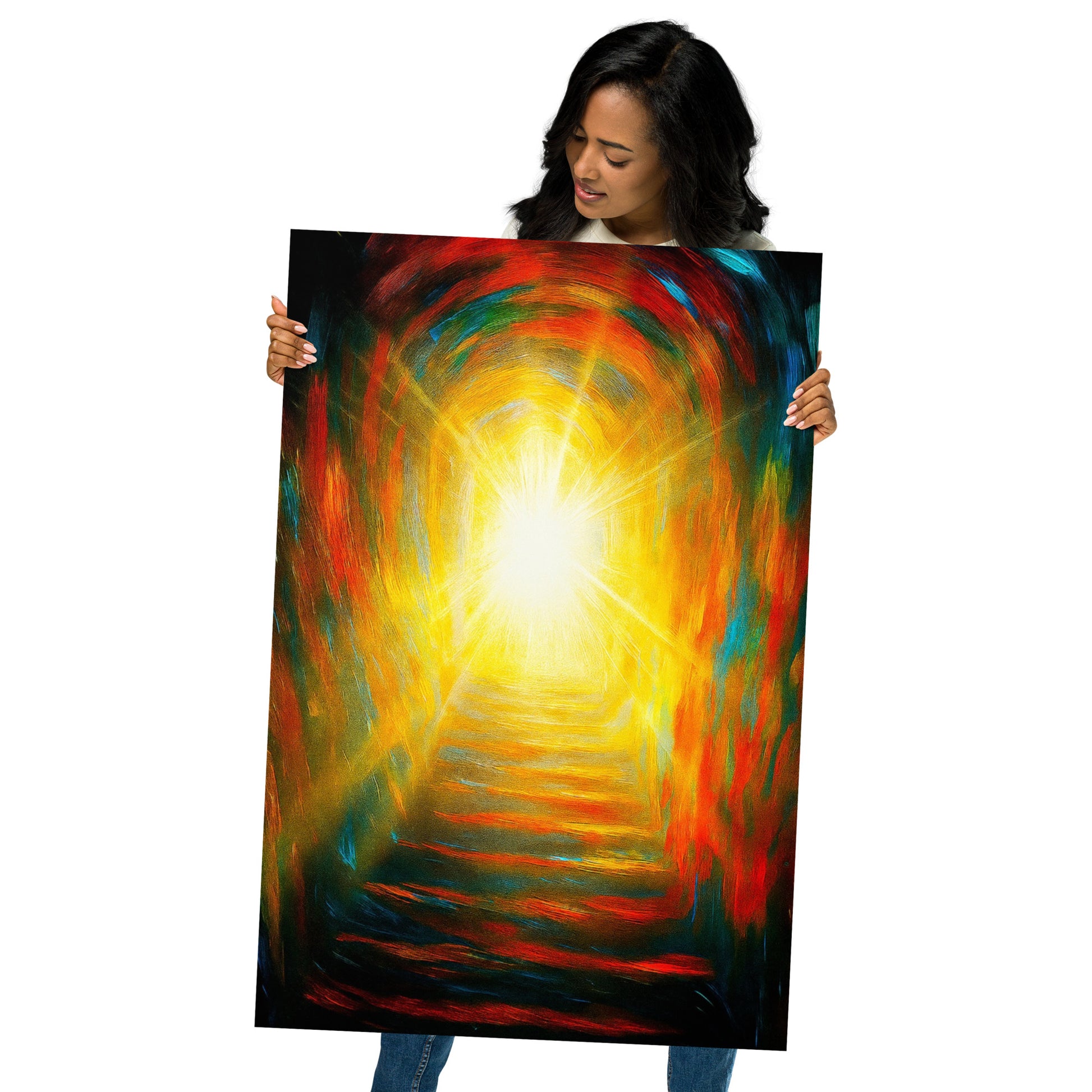 Radiance Beyond the Shadows - Wall Art Poster - RKM Inspiration  - 93912587