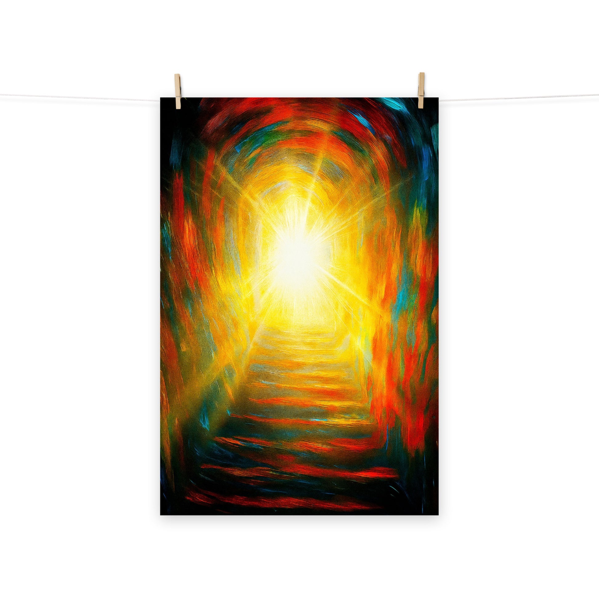Radiance Beyond the Shadows - Wall Art Poster - RKM Inspiration  - 29709601