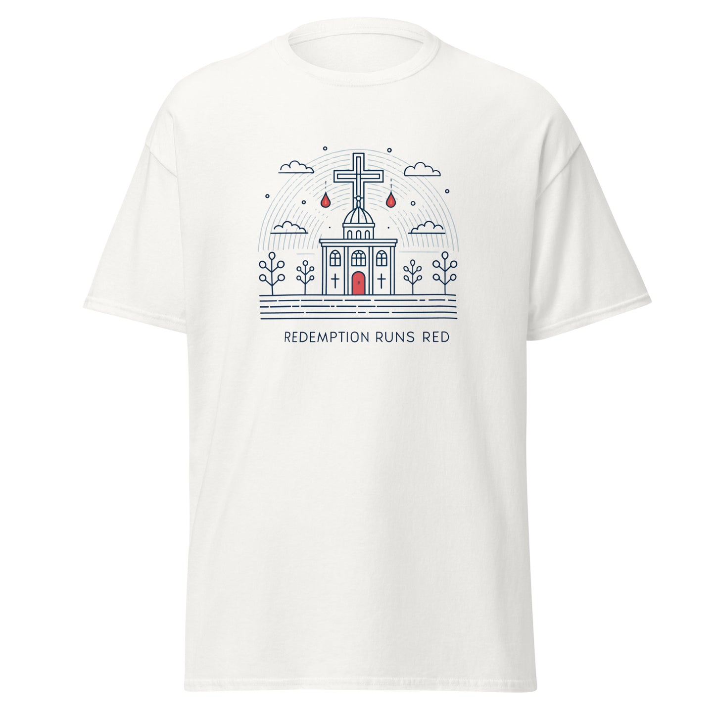 Redemption Runs Red - Unisex classic tee - RKM Inspiration  - 15966844
