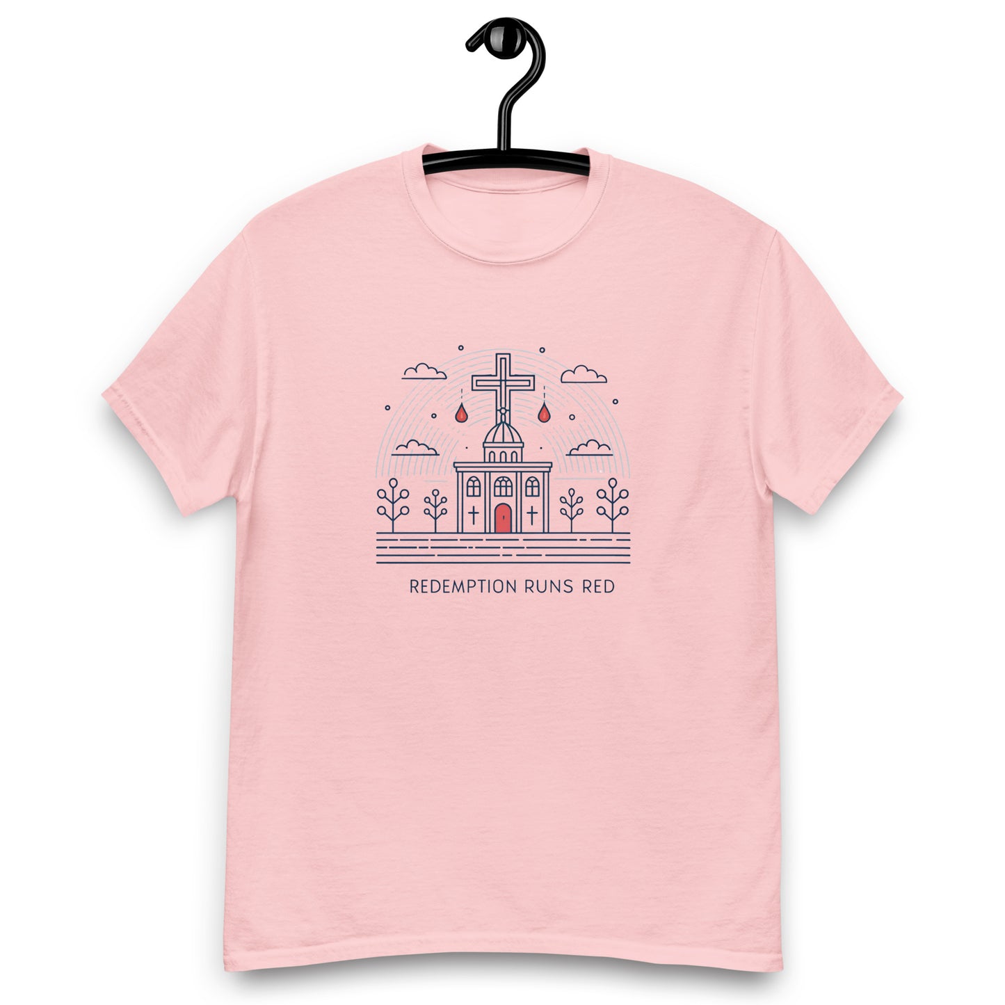 Redemption Runs Red - Unisex classic tee - RKM Inspiration  - 36979058