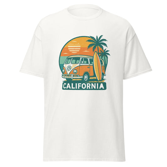 Retro California Tee - Trendy Unisex Style for Streetwear Fashion - RKM Inspiration  - 22557595