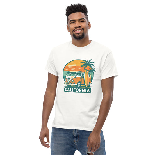 Retro California Tee - Trendy Unisex Style for Streetwear Fashion - RKM Inspiration  - 66477729
