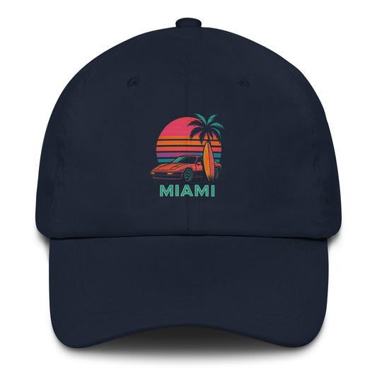 Retro Miami - Dad hat - RKM Inspiration  - 80072408