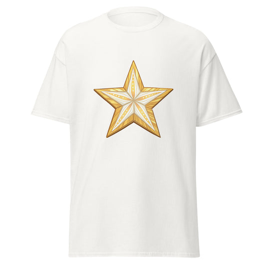 Star Tee - Trendy Unisex Classic for a Stylish, Structured Look - RKM Inspiration  - 90144525