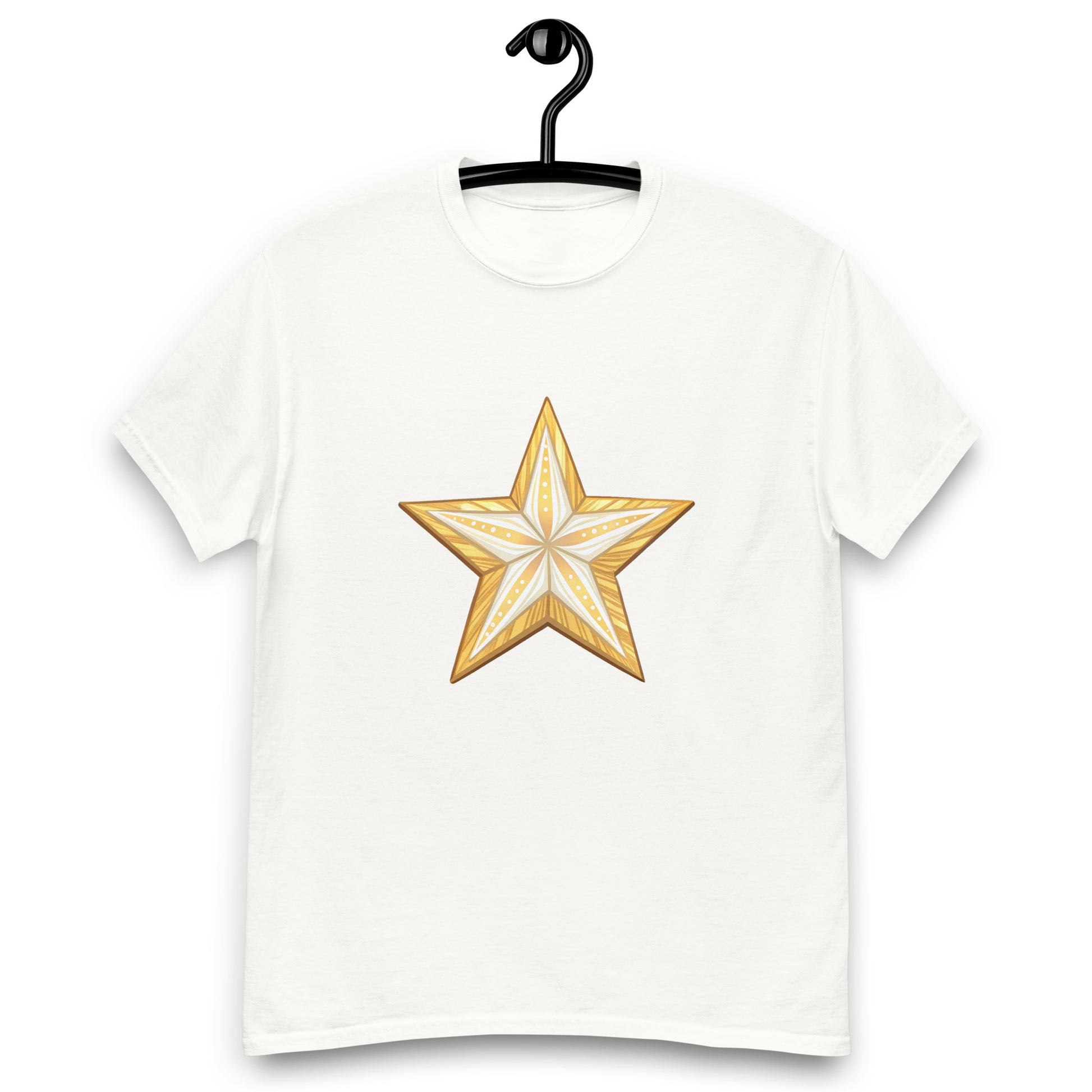 Star Tee - Trendy Unisex Classic for a Stylish, Structured Look - RKM Inspiration  - 90257151