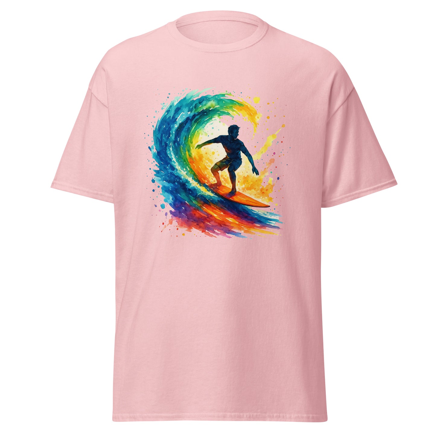 Surf in Style with Our Unisex Classic Surfing Tee – 100% Cotton - RKM Inspiration  - 15636412
