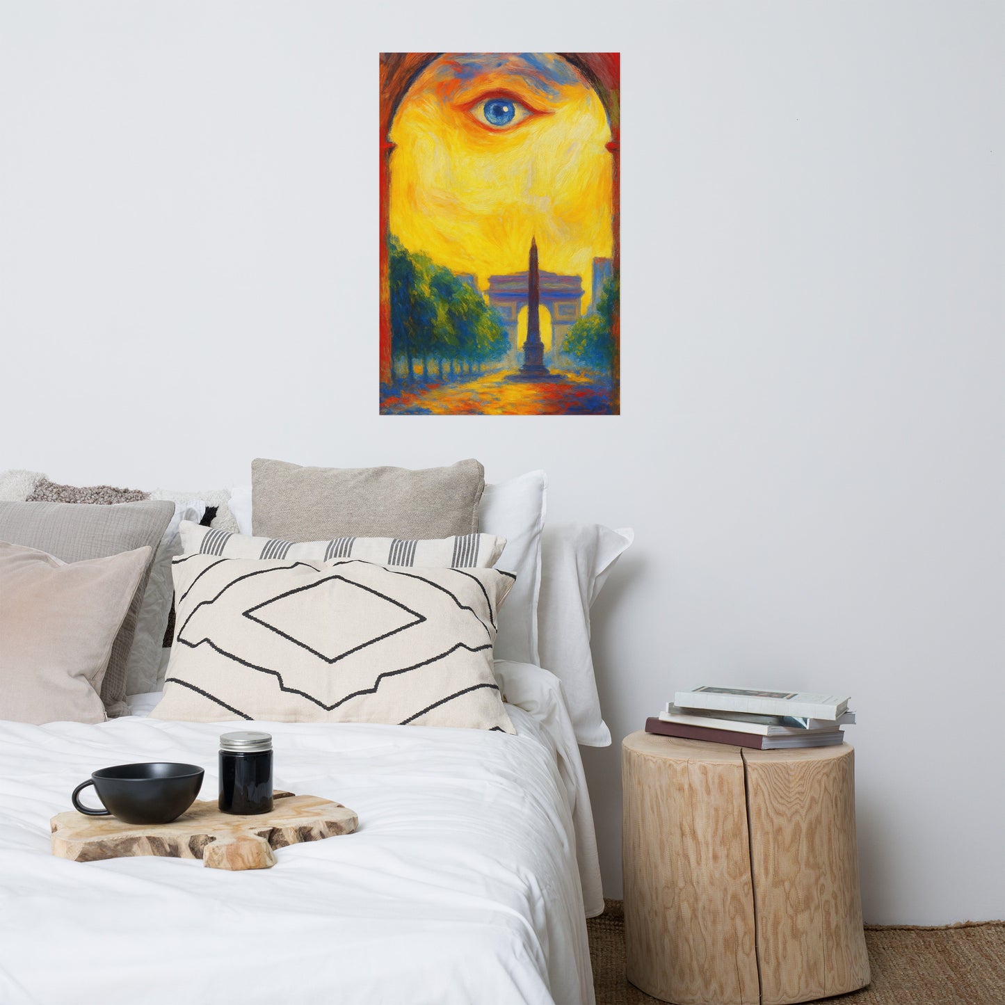 The Eye of Paris - Wall Art Poster - RKM Inspiration  - 55104889