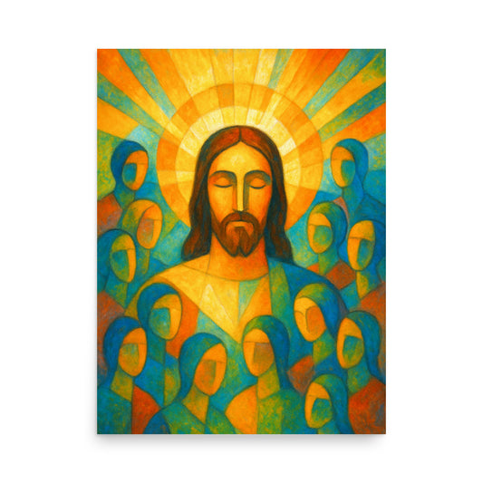 The Face of All - Wall Art Poster - RKM Inspiration  - 48186856