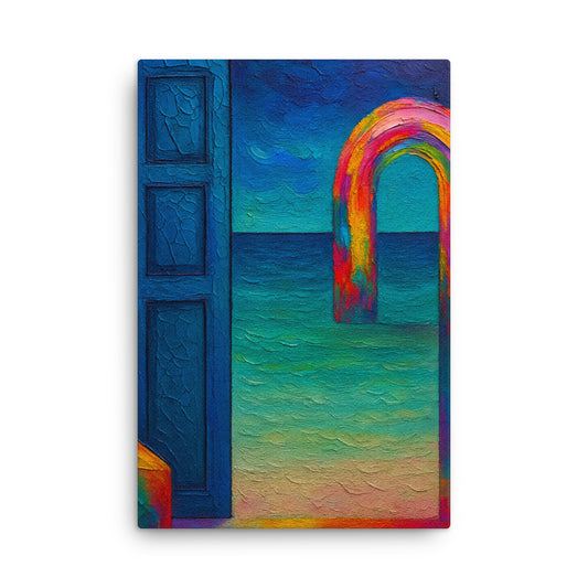 Tresholds of Serenity Canvas Wall Art -RKM Inspiration - 9996586