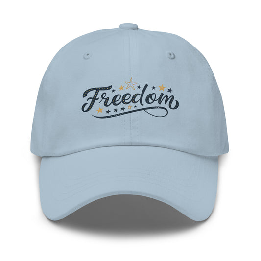 Freedom Dad Hat: Stylish, Adjustable & Eco-Friendly Headwear -RKM Inspiration - 40795080